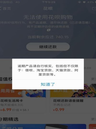 花呗使用平台 平台有哪些